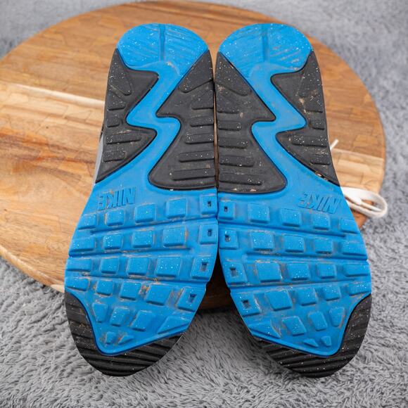 Nike Air Max 90 Leather GS DV3607-102 Sneakers Youth 7 Womens Size 8.5 - Picture 7 of 9